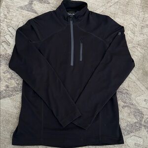 Men’s Mountain Hardware 1/2 Zip Long Sleeve Knit Lightweight Fleece Size Medium